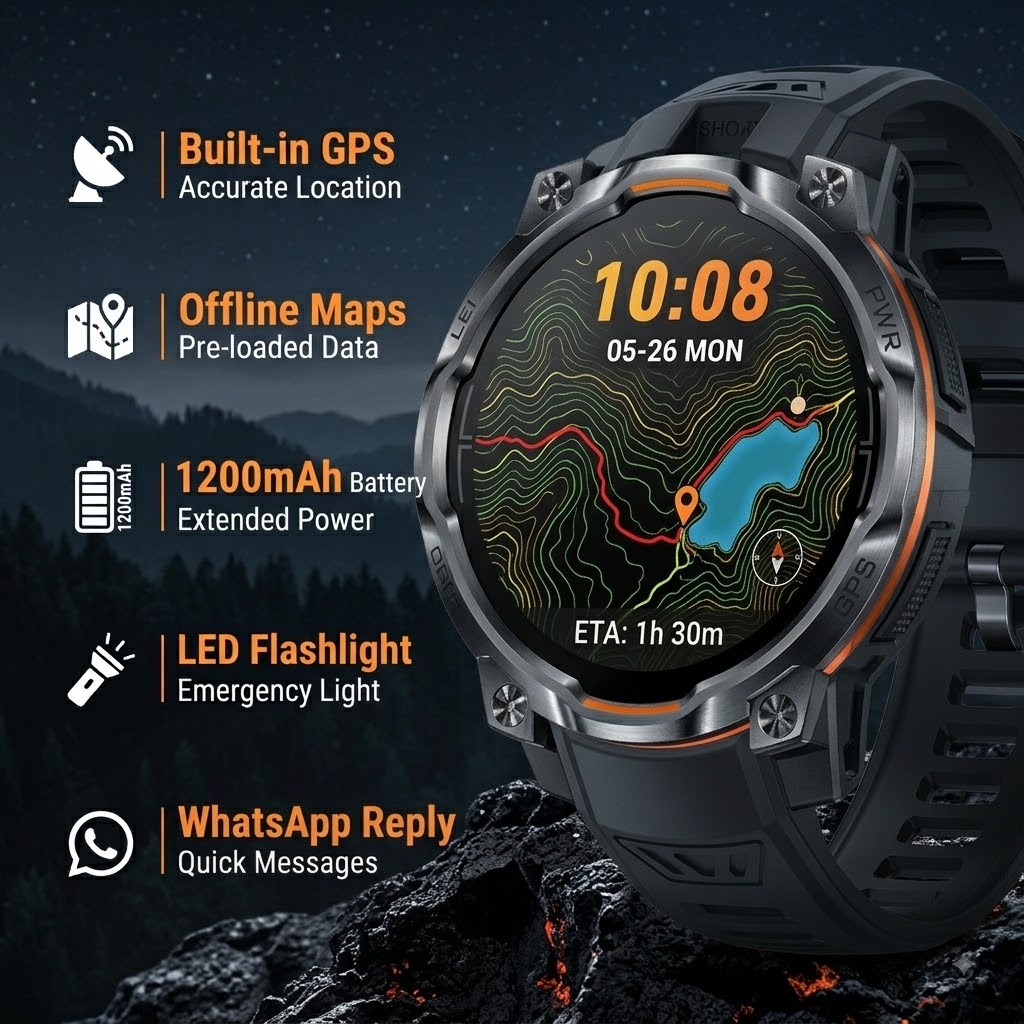 Watch Vs Smartwatch - 2026 Ultra Outdoor Sports Smart Watch