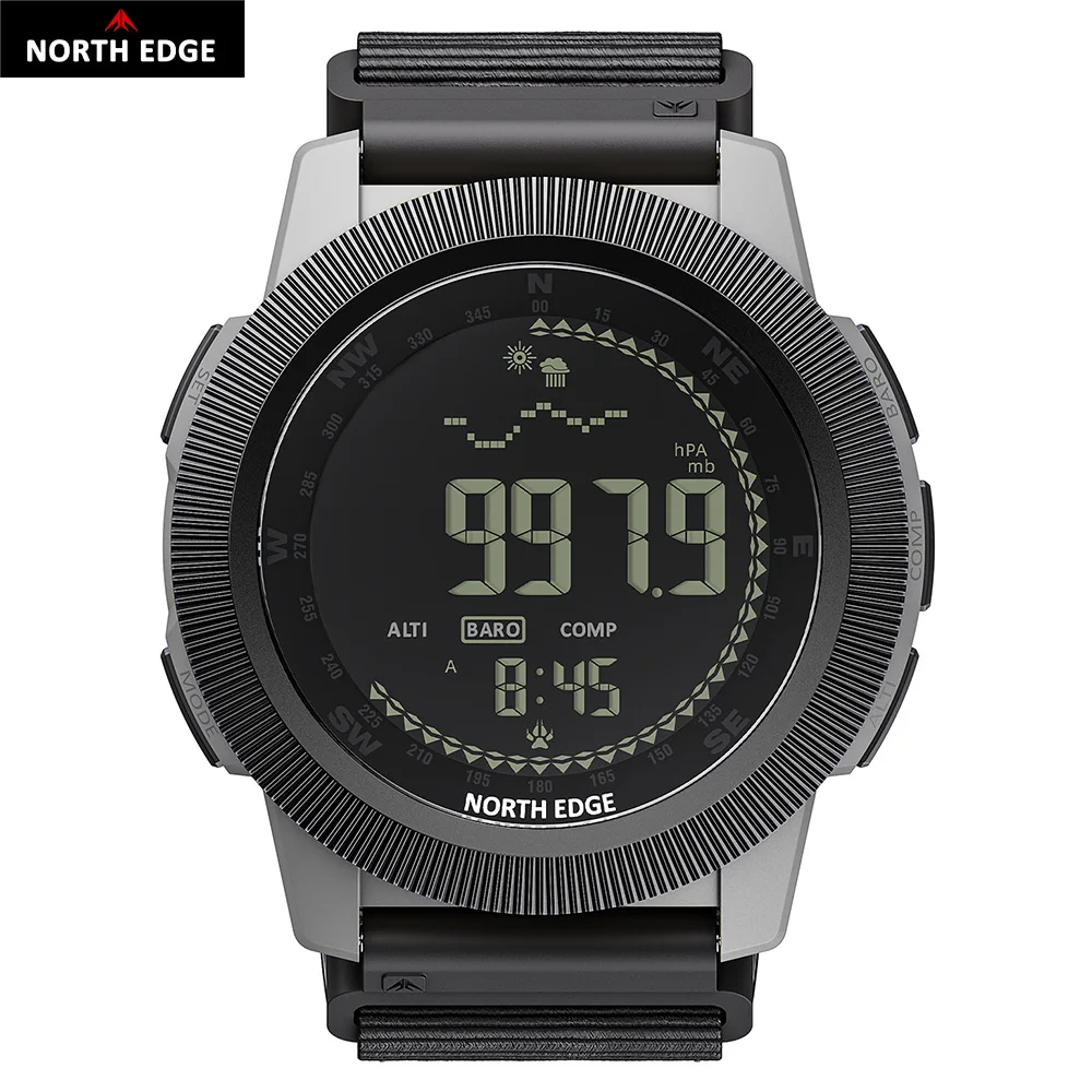 Altimeter Compass Watch - NORTH EDGE APACHE-CF Men Military Digital
