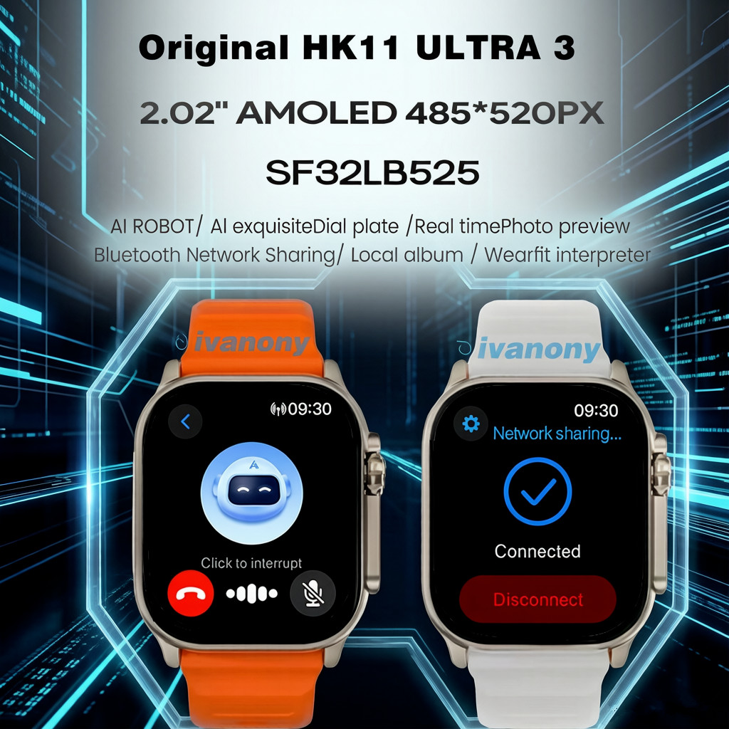 New Smart Watch HK11 Ultra 3 4 - Smartwatch Watches Price review and price