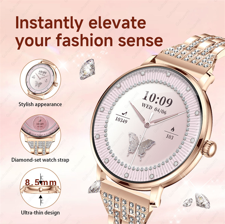 2026New Fashion Women Smart Wa - Watches Ladies Smartwatch review and price