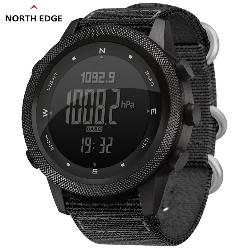NORTH EDGE Apache46 Men Outdoo - Altimeter Compass Watch review and price
