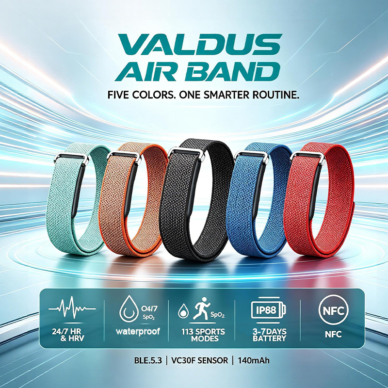 VALDUS Air Band Smart Bracelet - Smartwatch Watches Price review and price