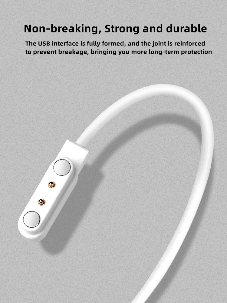 White Magnetic Charging Cable  - Smartwatch Watches For Kids review and price