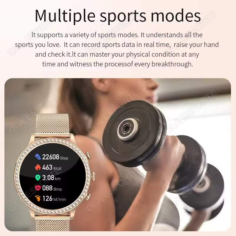 Elegant Ladies' Smartwatch Blu - Watches Ladies Smartwatch review and price