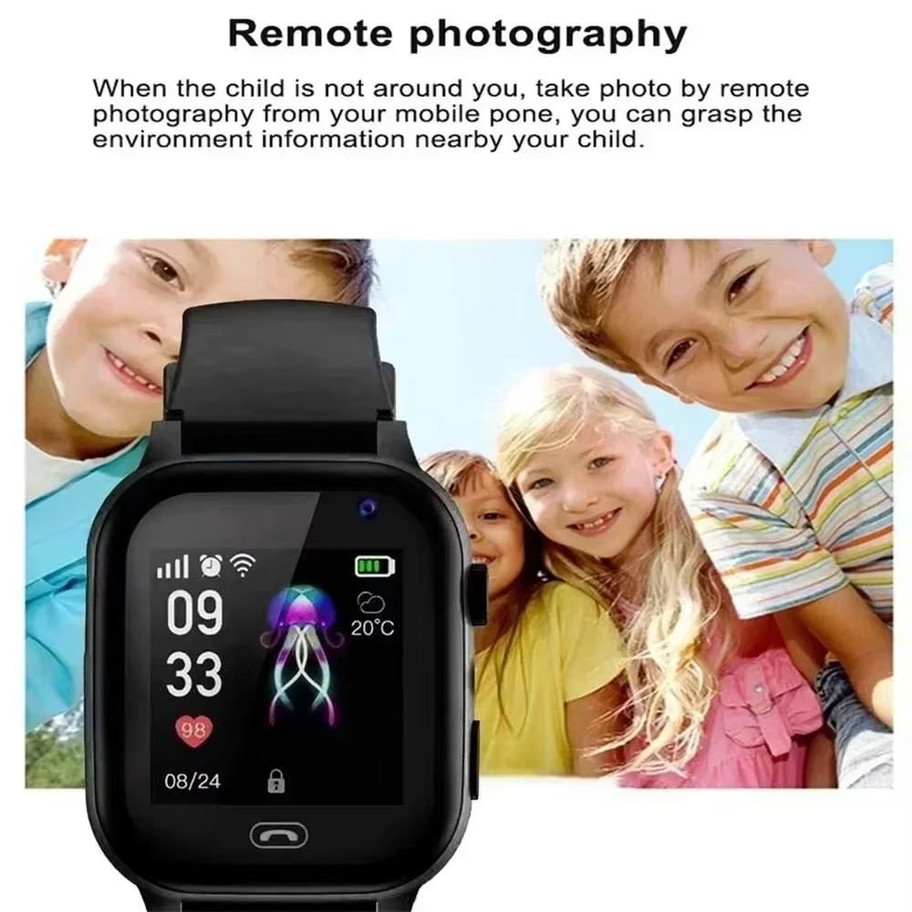 Lenovo 2026 New 4G GPS Kids Sm - Smartwatch Watches For Kids With Gps review and price